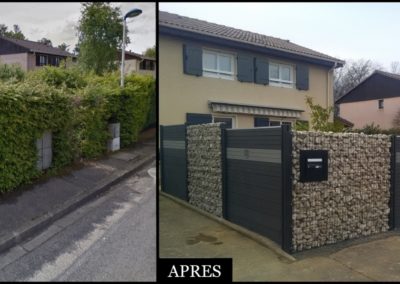 AVAP cloture composite et gabion cottet jardins paysagiste